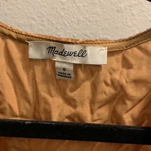 Madewell Velvet Daylight Top
